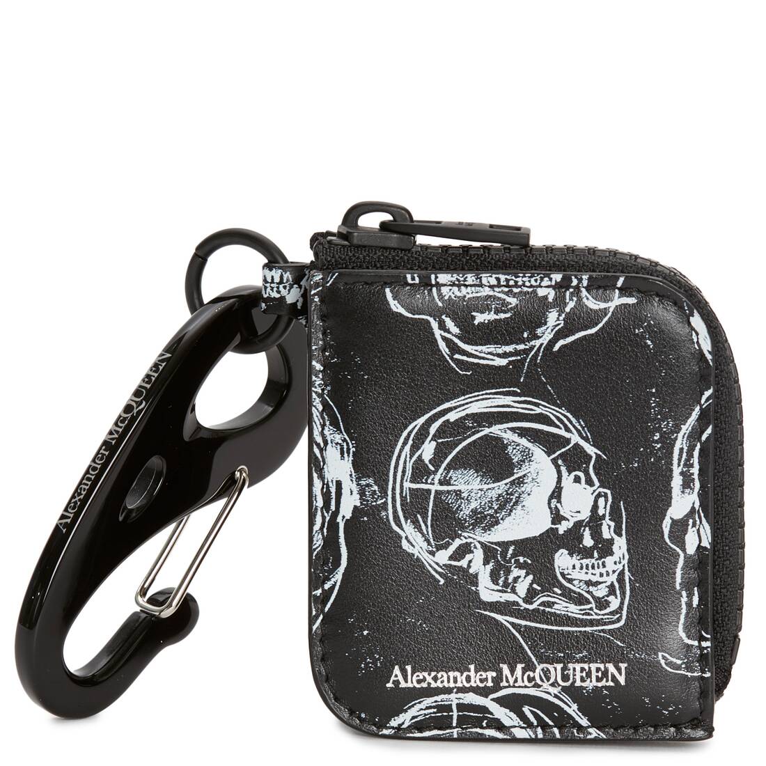 Skull Printed Detail Keyring