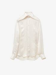 Exaggerated Collar Shirt