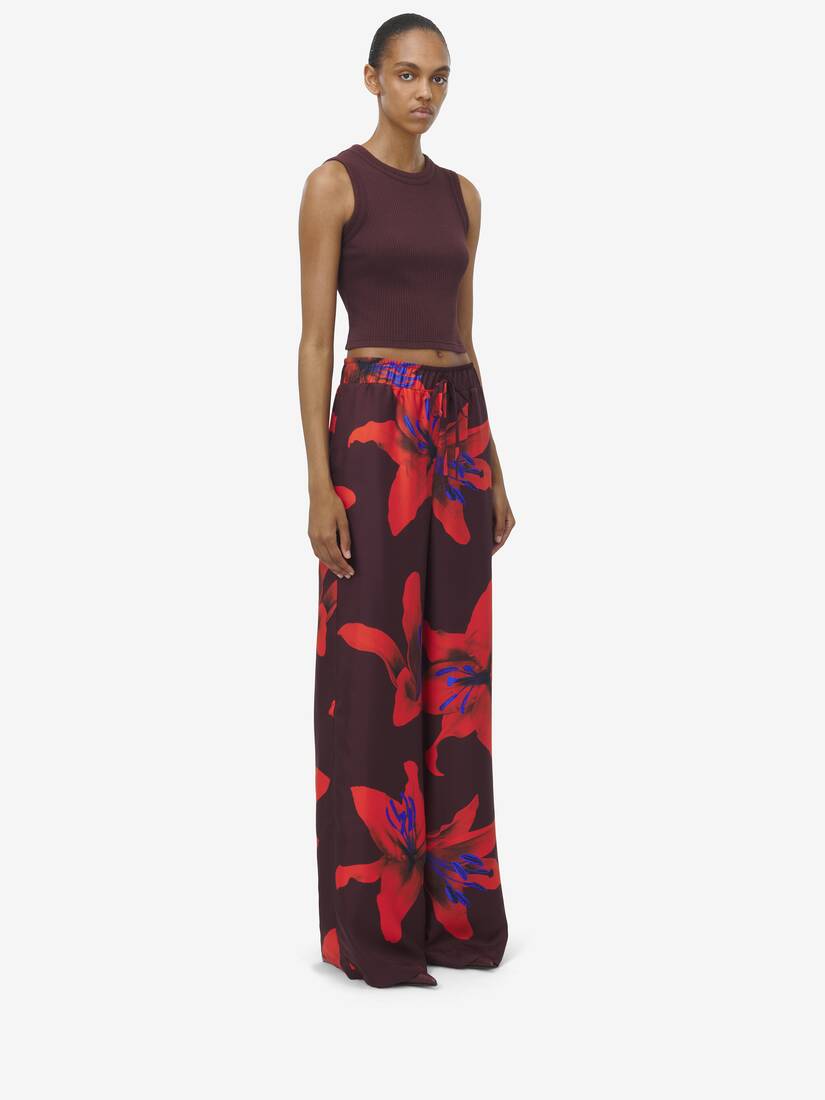 Flame Lily Pyjama Trousers