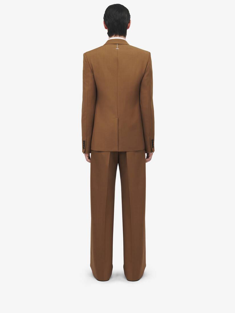 Wool Mohair Single-breasted Jacket