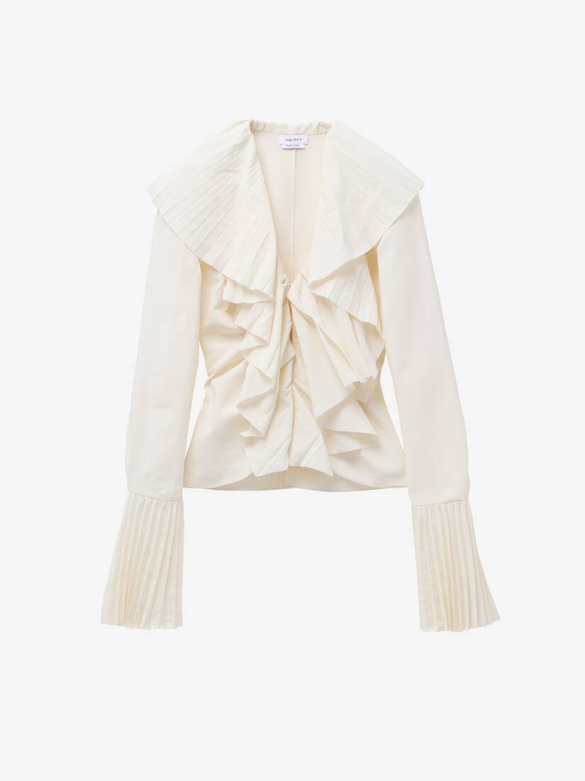 Plissé Blouse