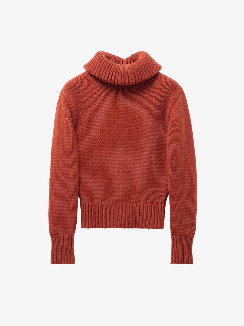 Distorted Collar Jumper