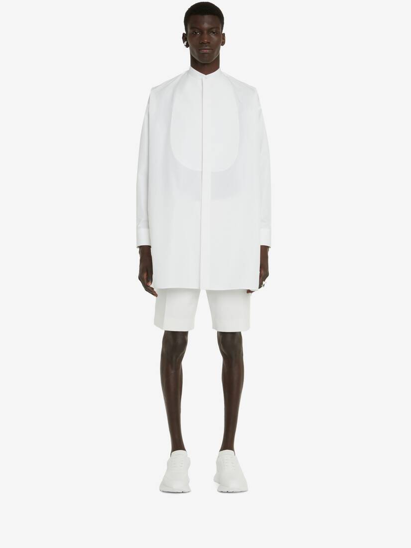 Camicia Oversize In Seta E Cotone