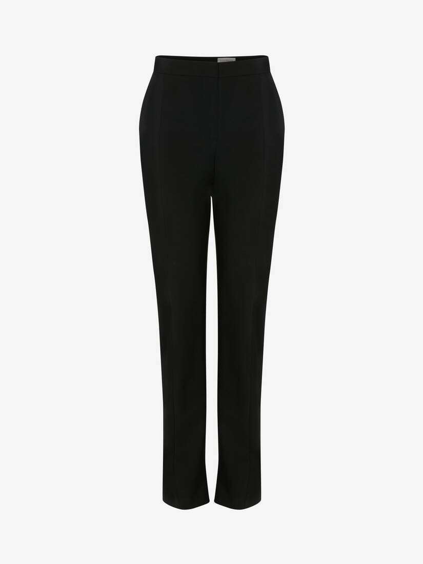 Long Cigarette Trouser in Black 