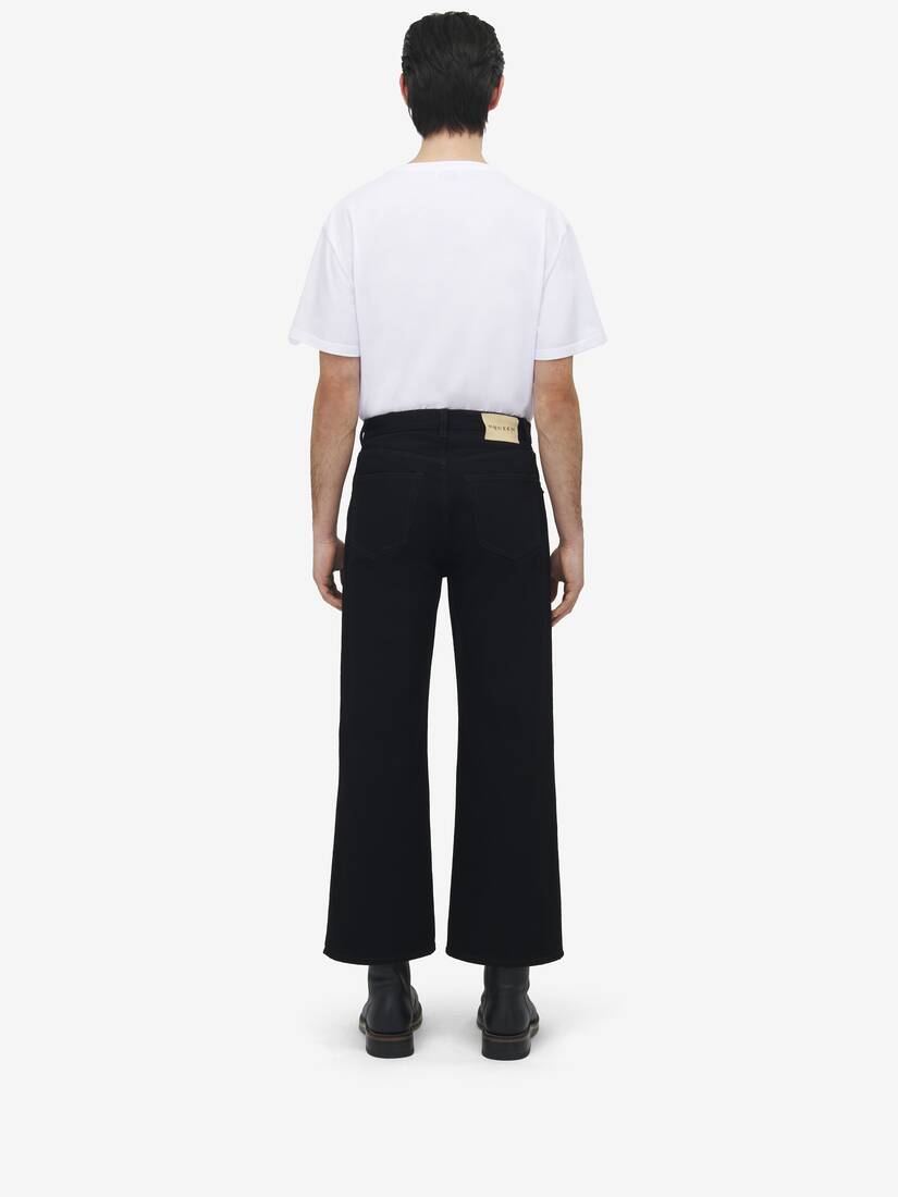 Cropped Denim Jeans