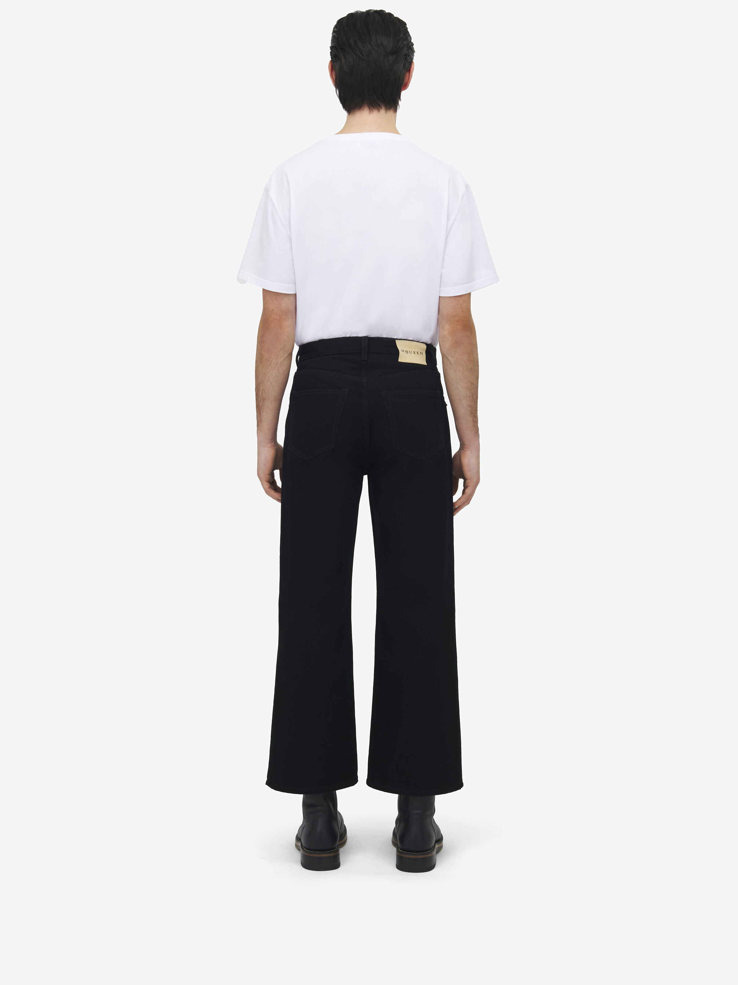 Cropped Denim Jeans