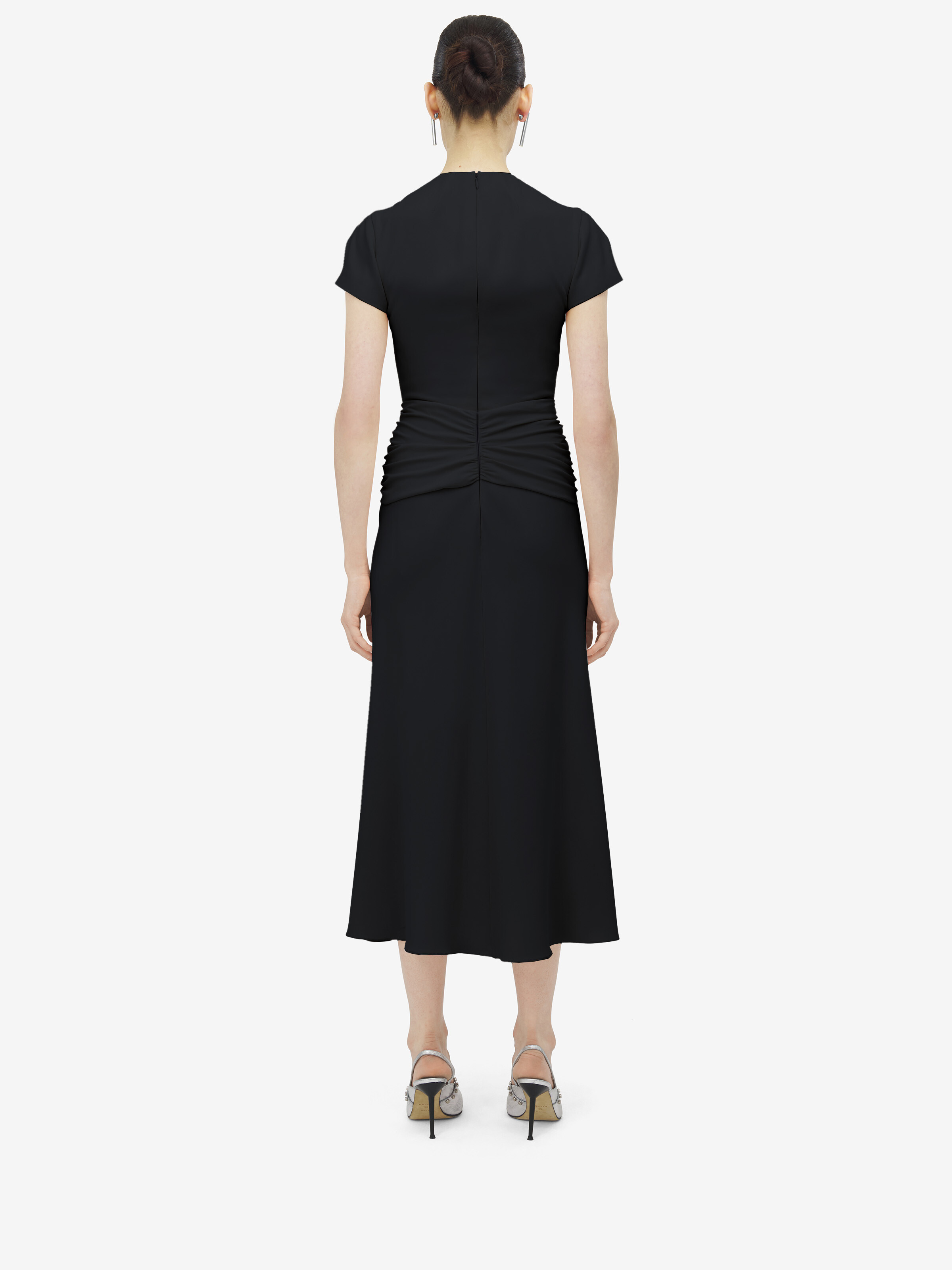 Knot Waist Midi Dress