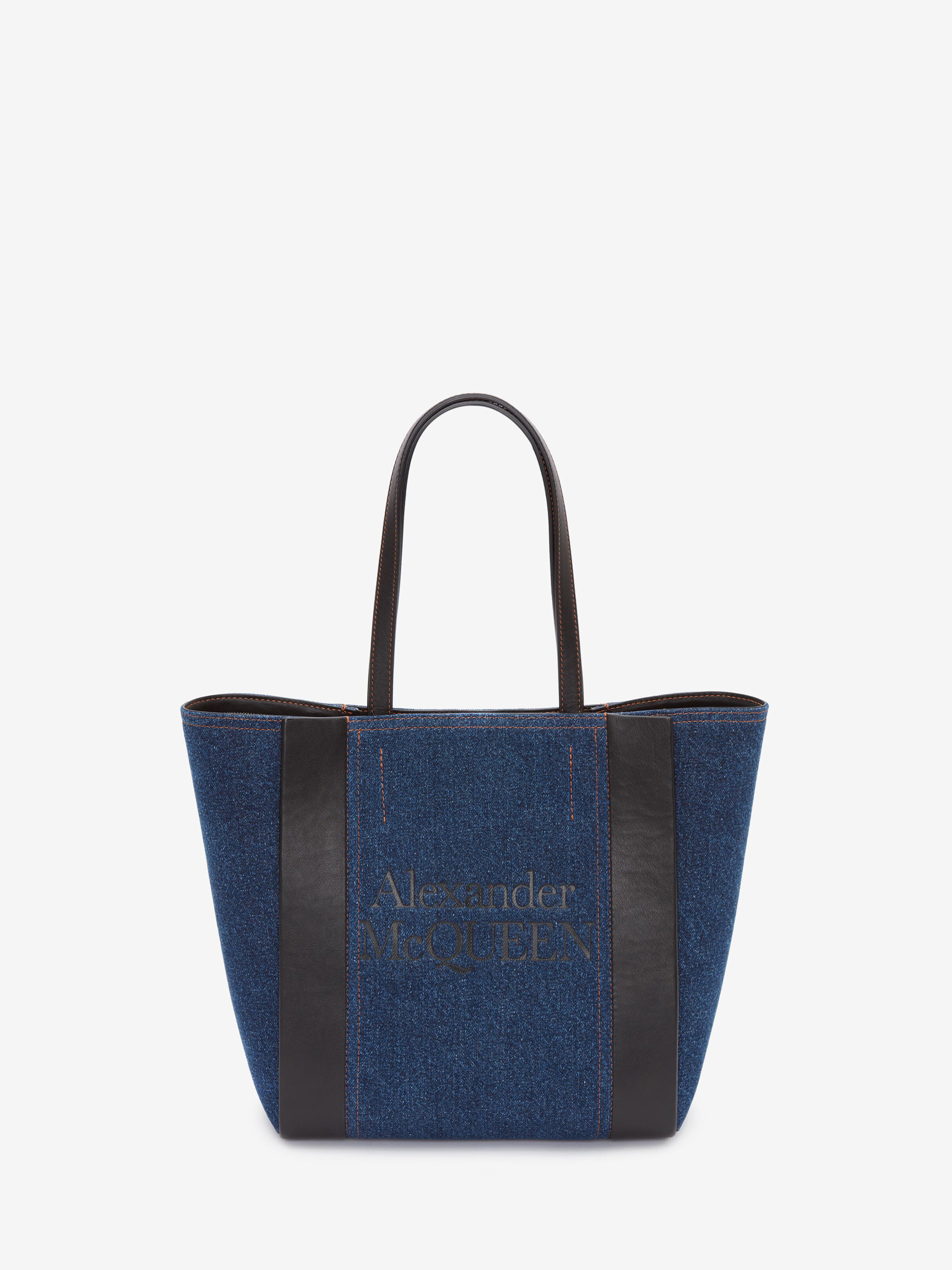 ALEXANDER MCQUEEN SMALL SIGNATURE SHOPPER,6536571YB19