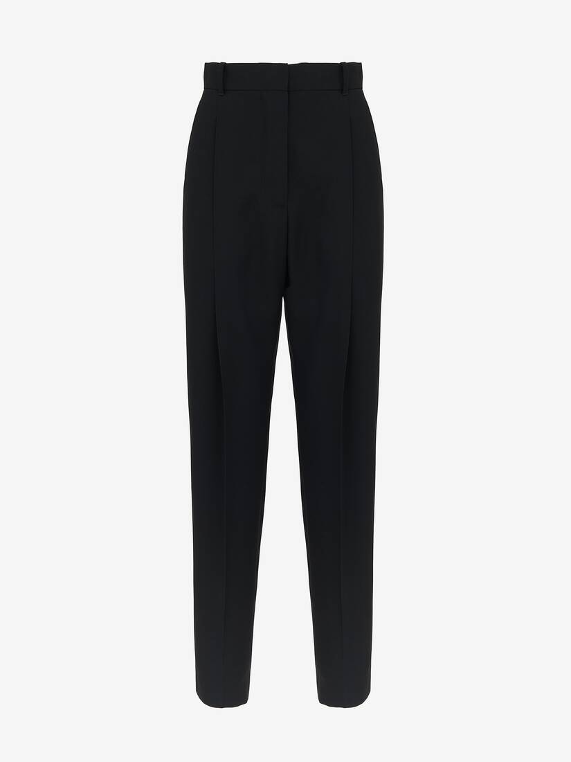 ASOS DESIGN Woven Peg Trousers With Obi Tie, $12 | Asos | Lookastic