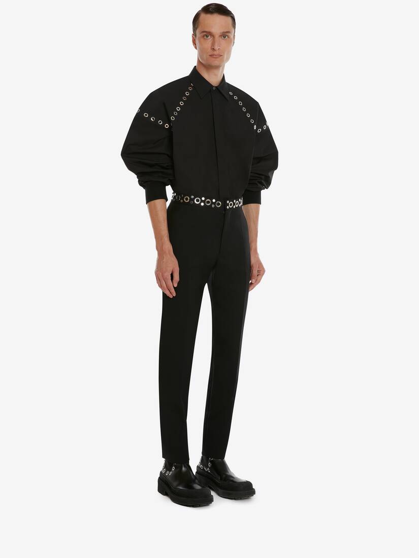 Chemise Avec Œillets
