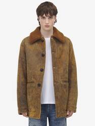 Shearling Peacoat