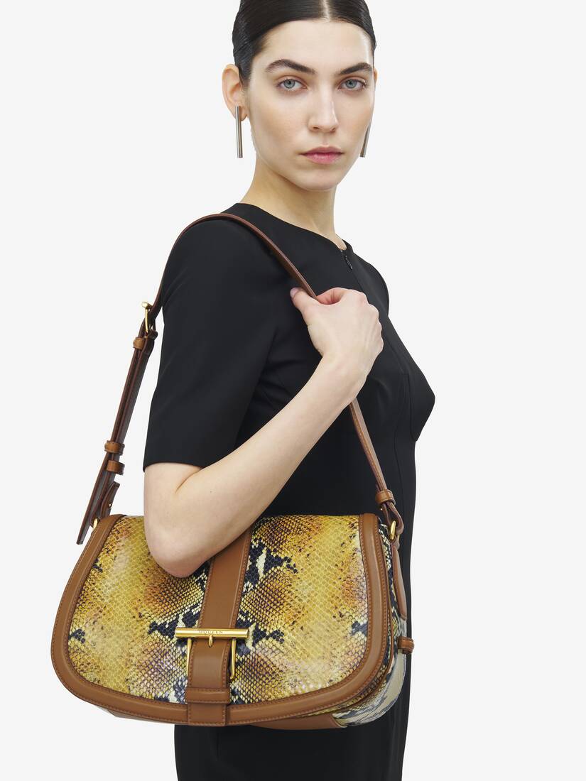 McQueen Large T-Bar Satchel