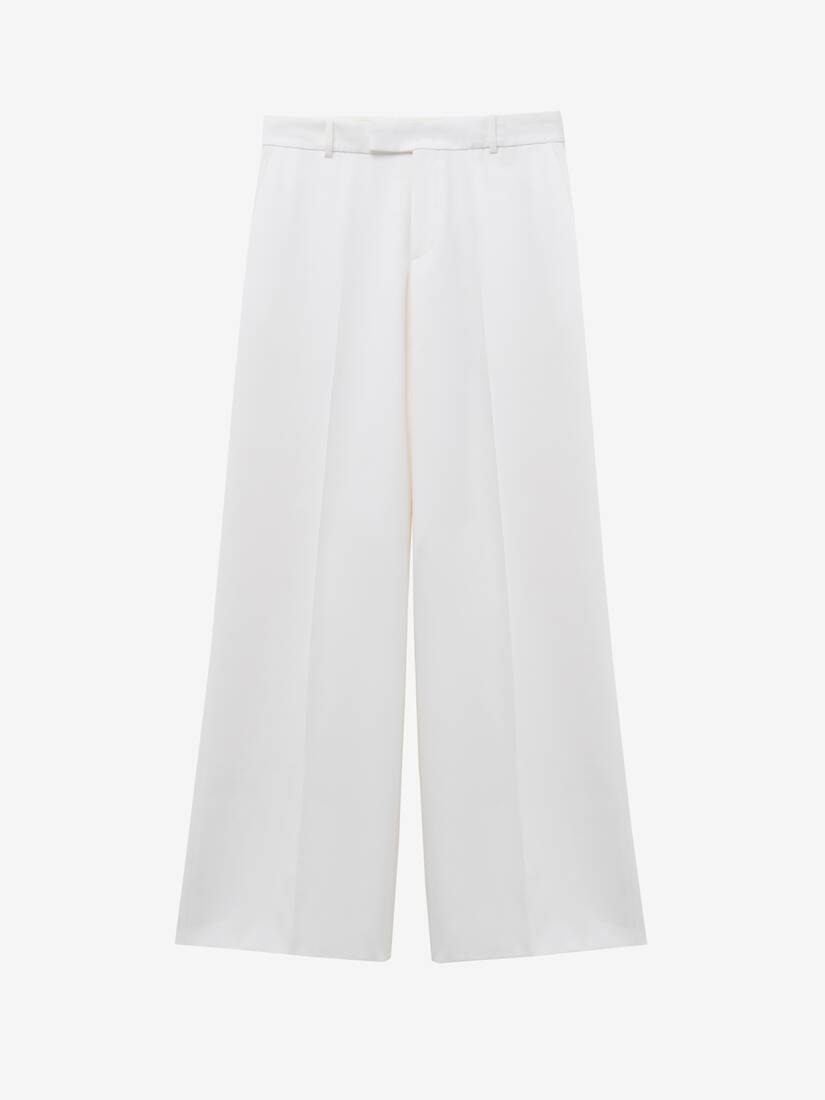 Low Rise Tailored Trousers