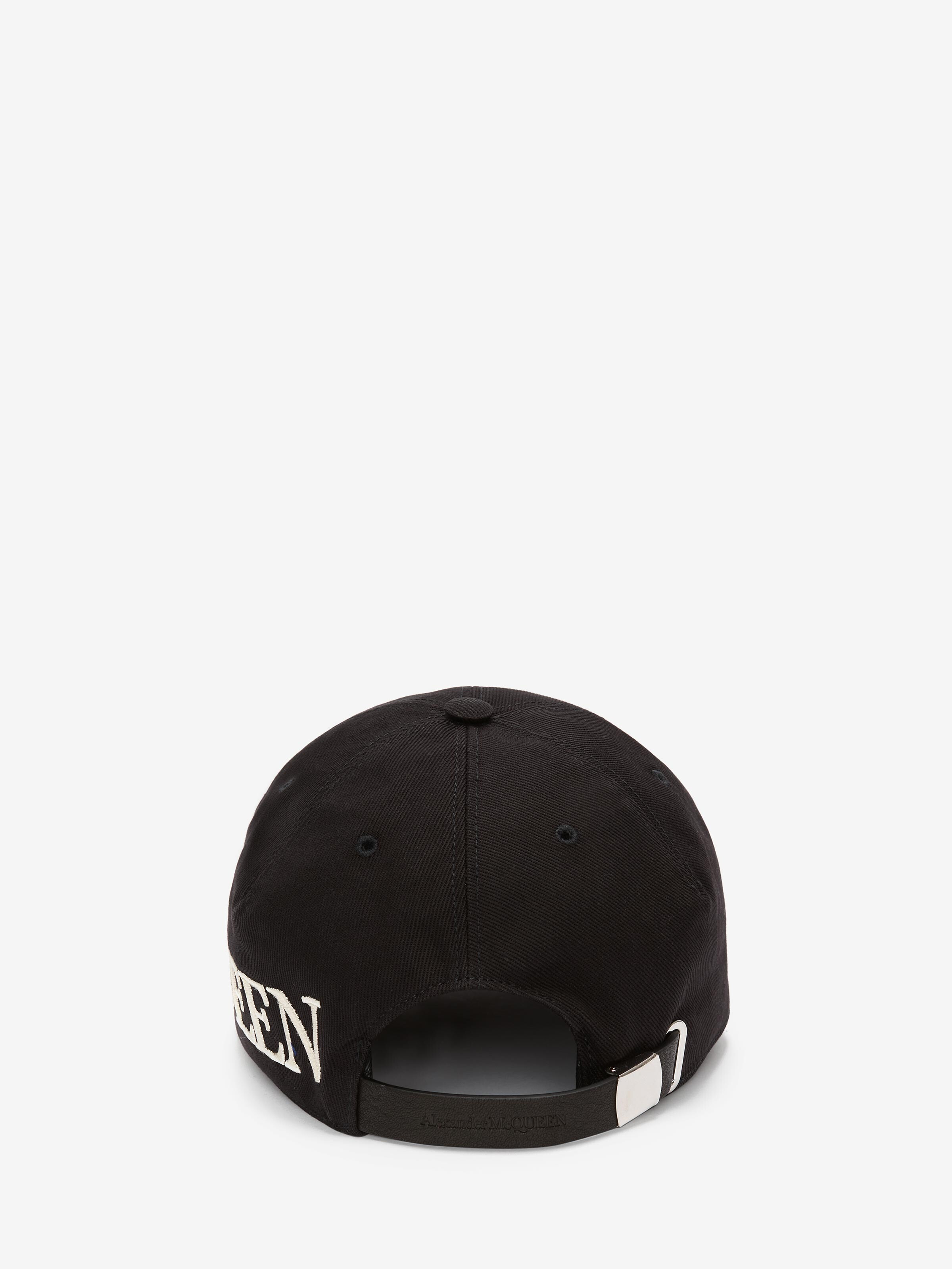 Men's McQueen Baseball Cap in Black in 100% Cotton | Alexander McQueen - image 3