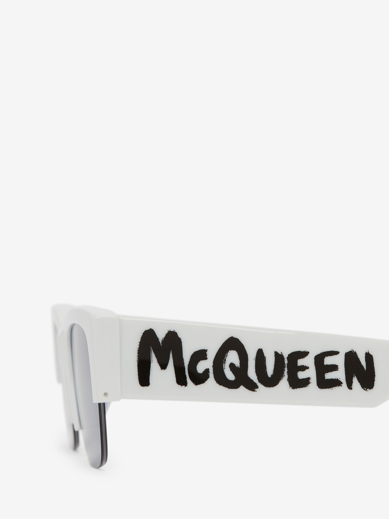 McQueen Graffiti Square Sunglasses