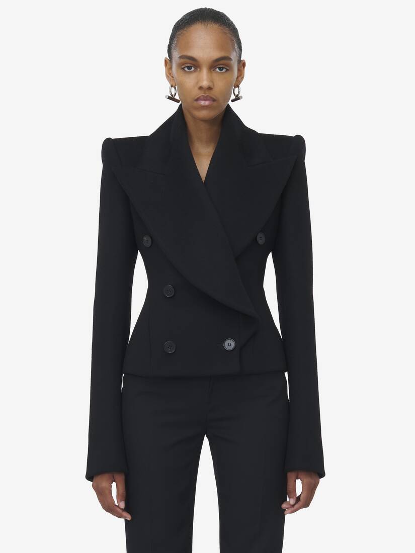 Oversized Lapel Peacoat