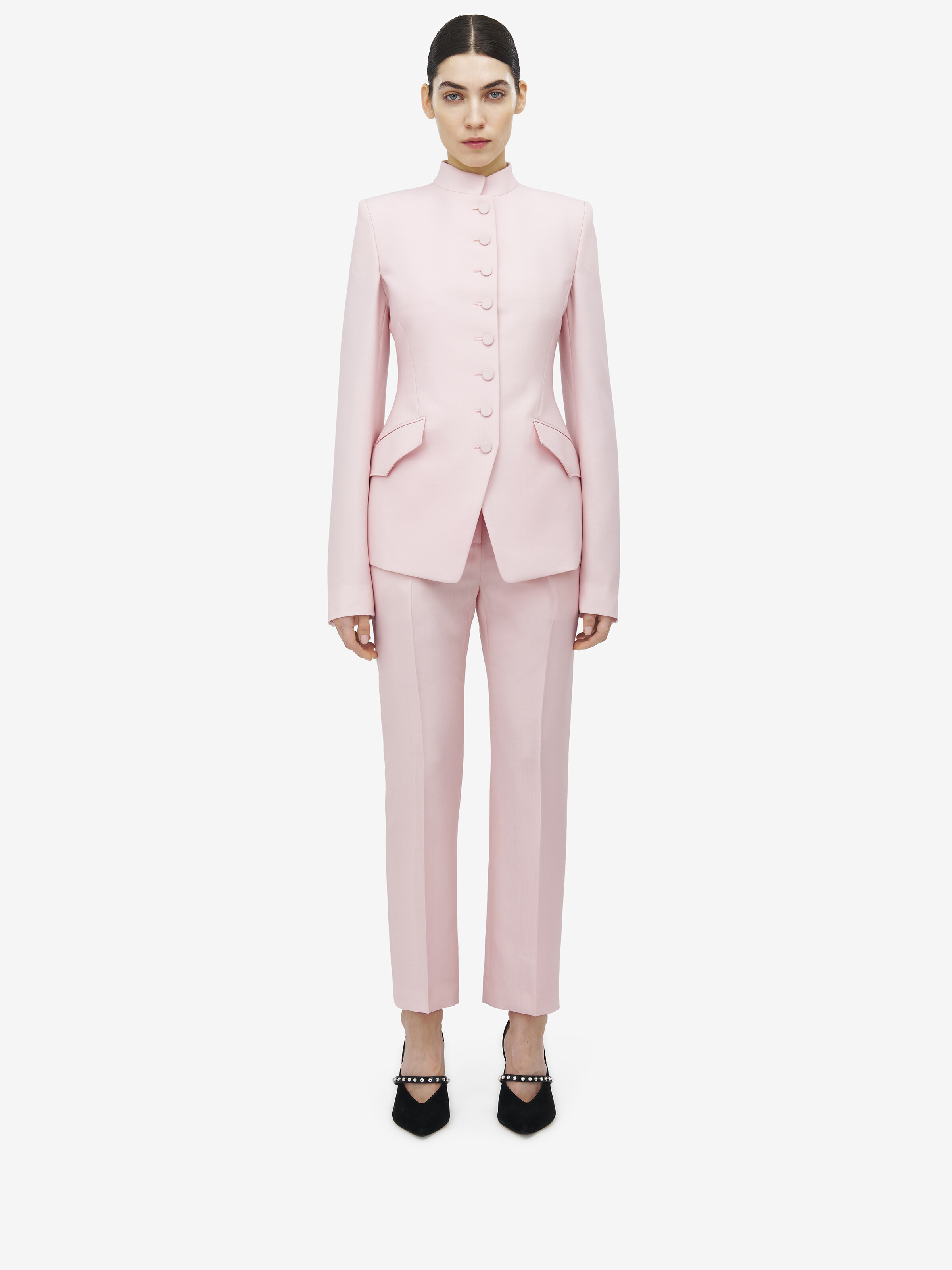 Single-breasted Buttoned Jacket