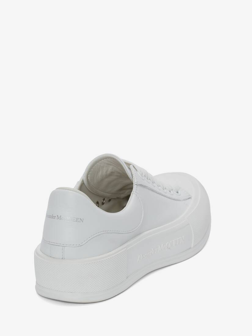 Alexander McQueen Deck Plimsoll Lace-Up Sneakers