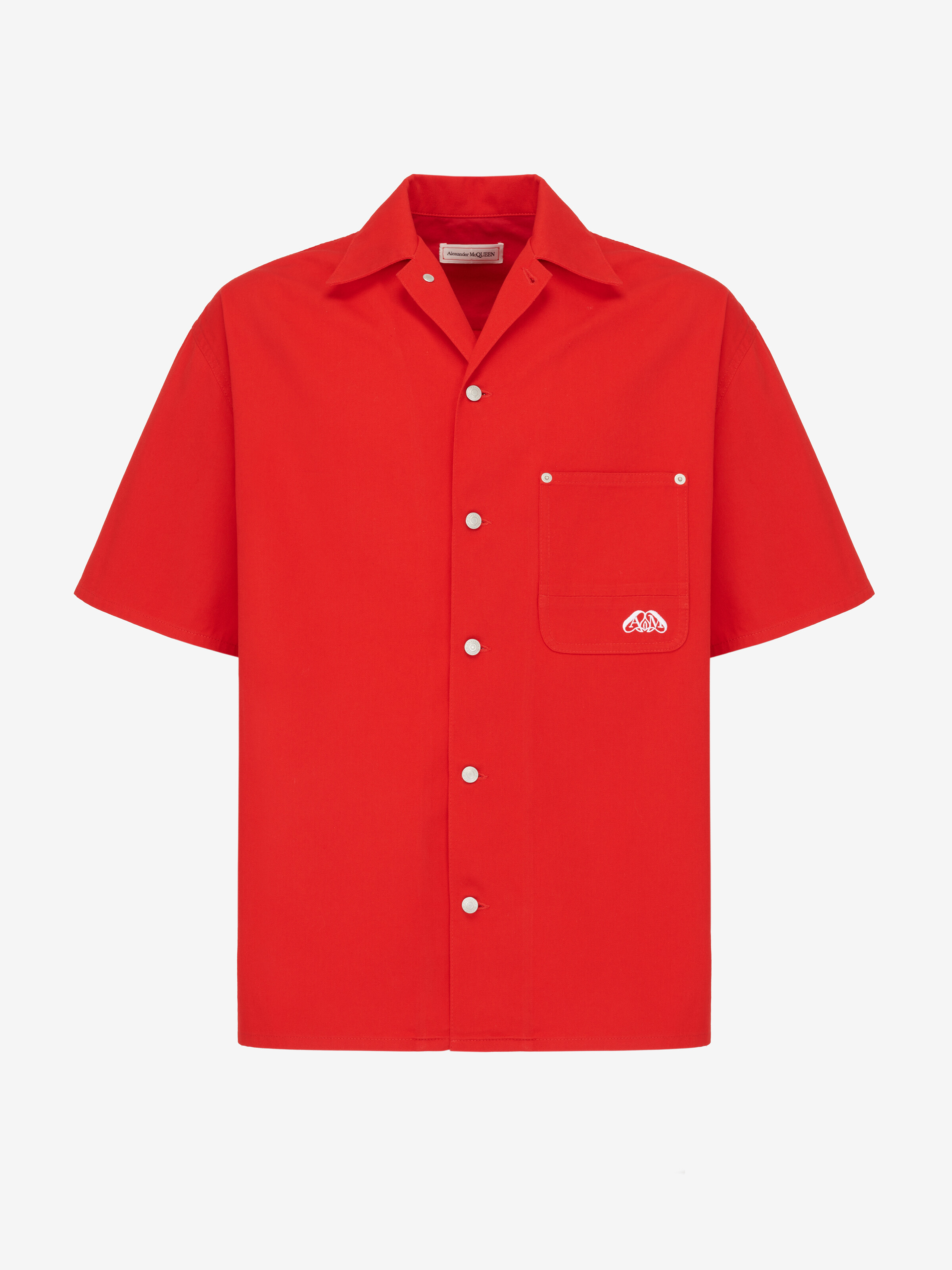 Embroidered Hawaiian Shirt
