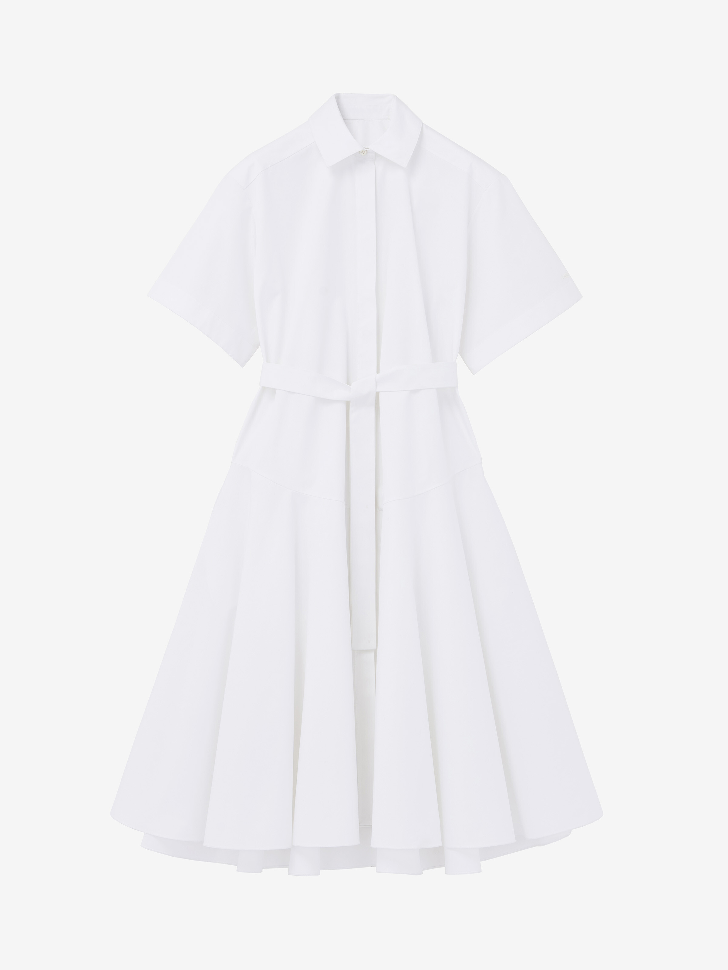 Cotton Poplin Shirt Dress