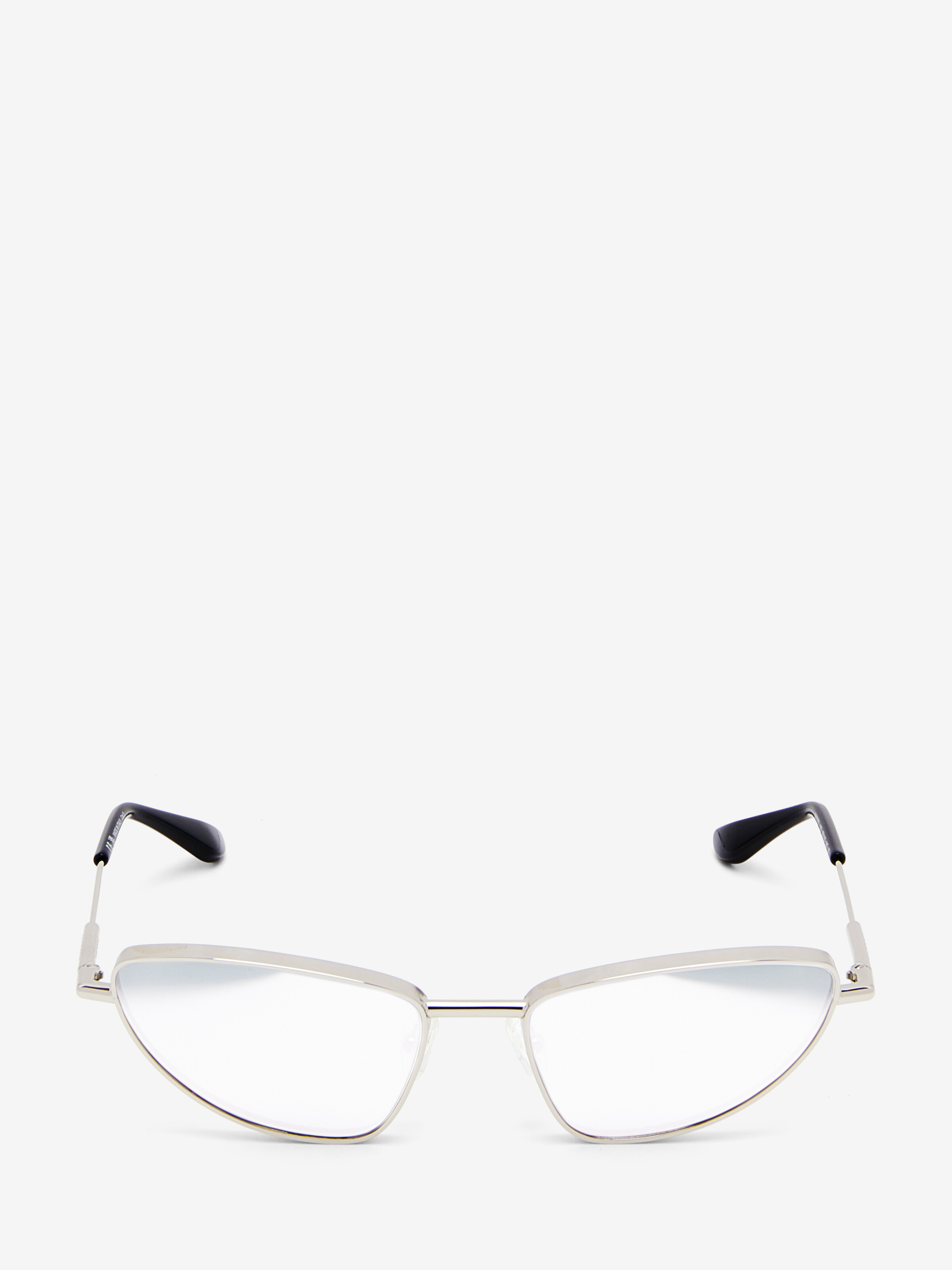 Metal T-bar Soft Cat-eye Sunglasses