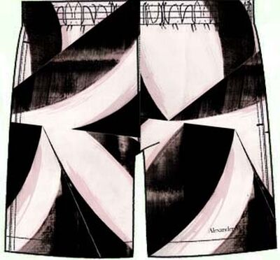 Brushstroke Swim Shorts