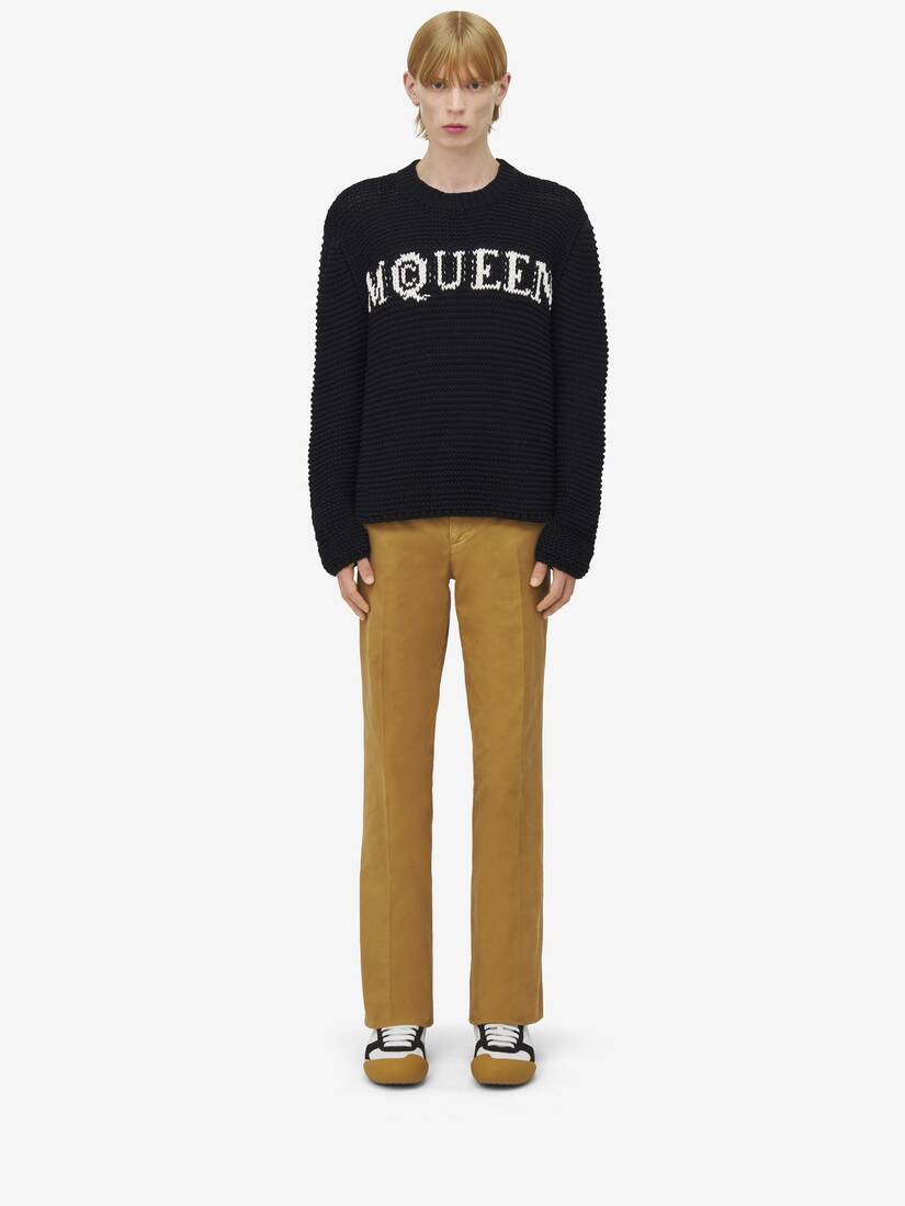 McQueen Logo strukturierter Pullover | Alexander McQueen - image 2