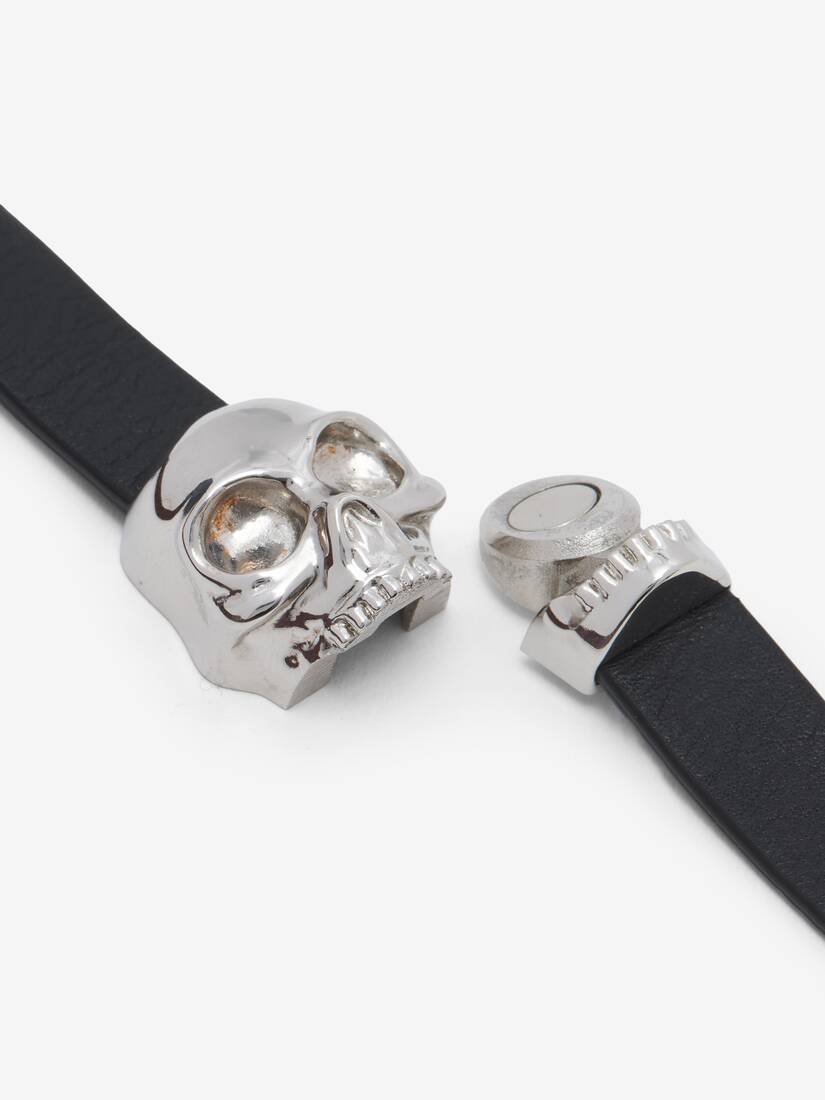 Bracciale Skull a doppio giro