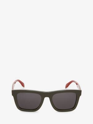 Selvedge Rectangular Sunglasses