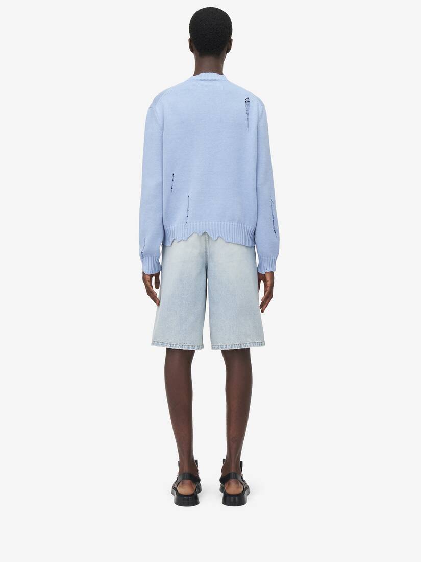 Distressed Skull Jumper | Alexander McQueen - image 4