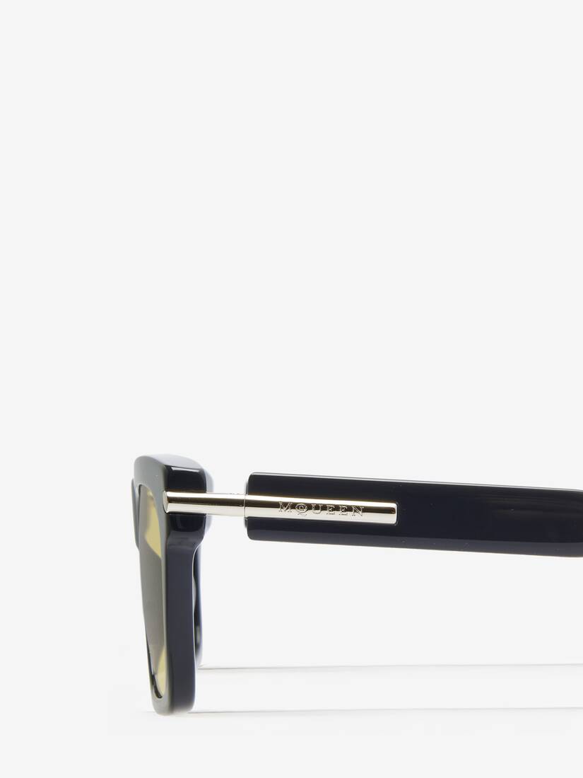 City T-Bar Rectangular Sunglasses