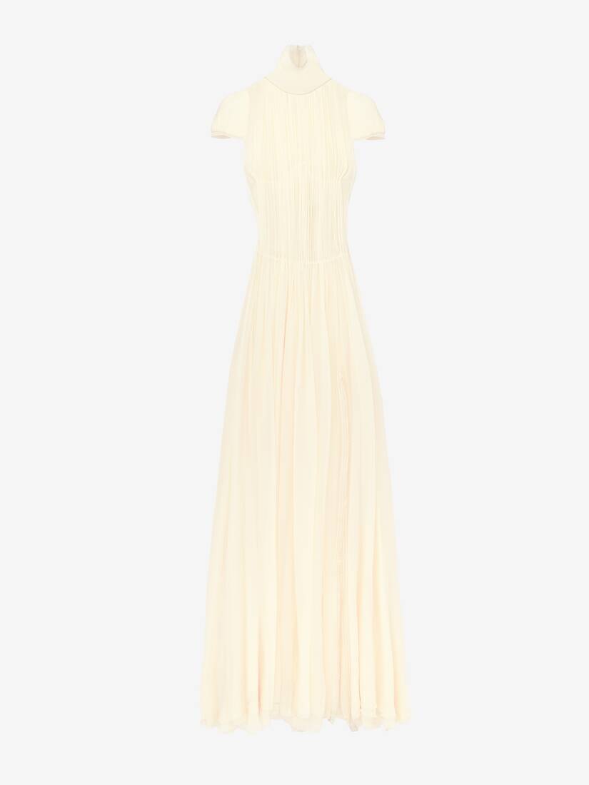 Chiffon Pleated Dress