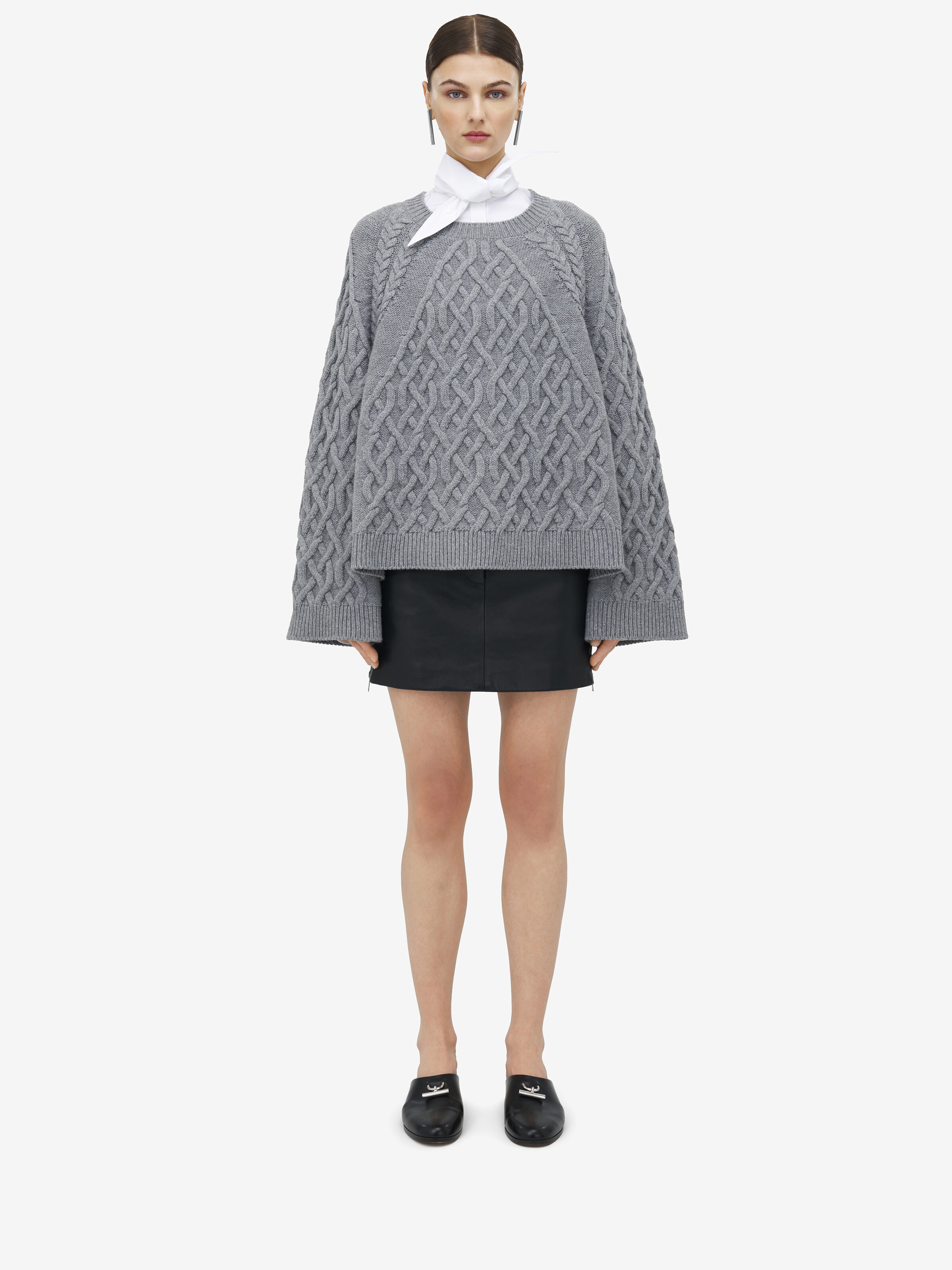 Cable Crew Neck Jumper