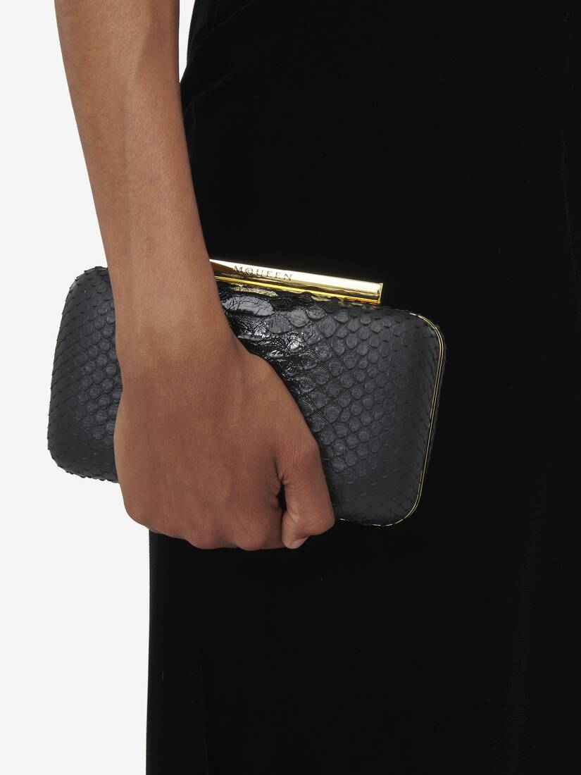 Minaudière Carrée McQueen T-Bar