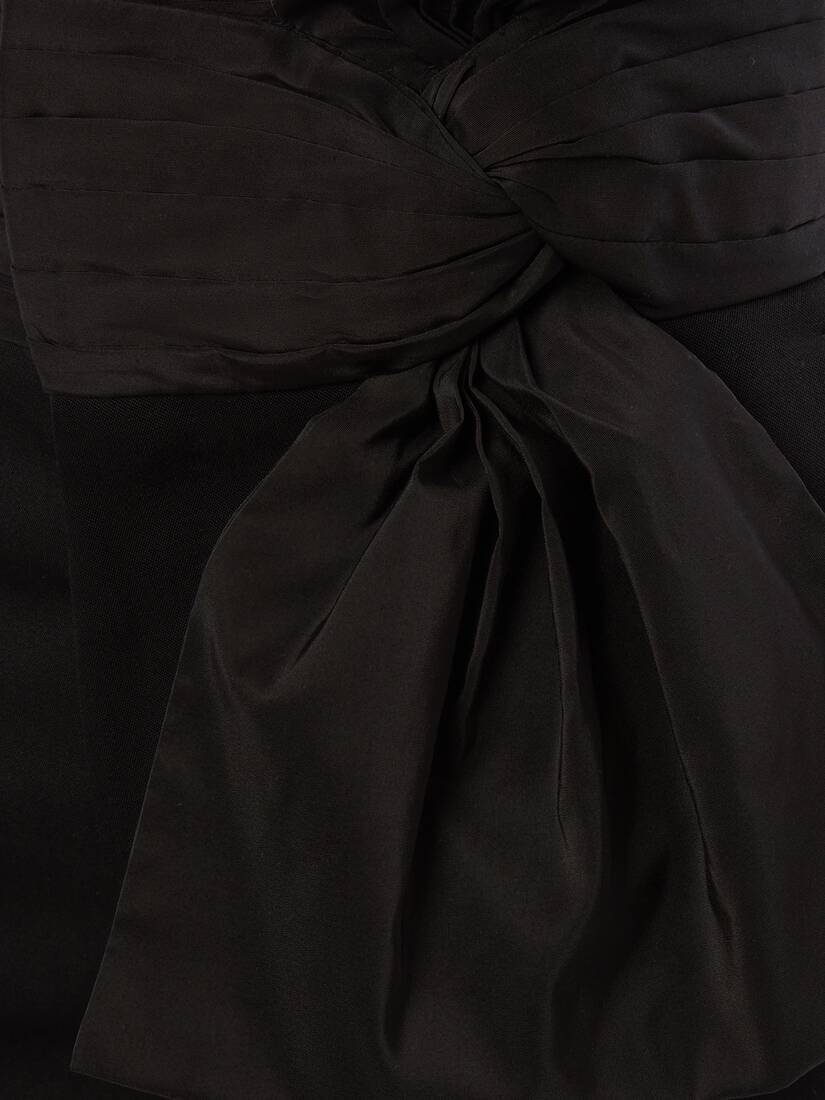 Pantalon cigarette à nœud éclaté | Noir | Alexander McQueen FR