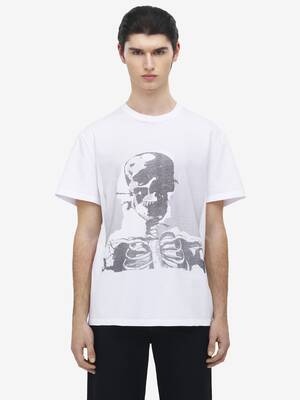 Tシャツ・カットソー MCQUEEN 'Skull' T-shirt White 22281144_52149123_600.jpg