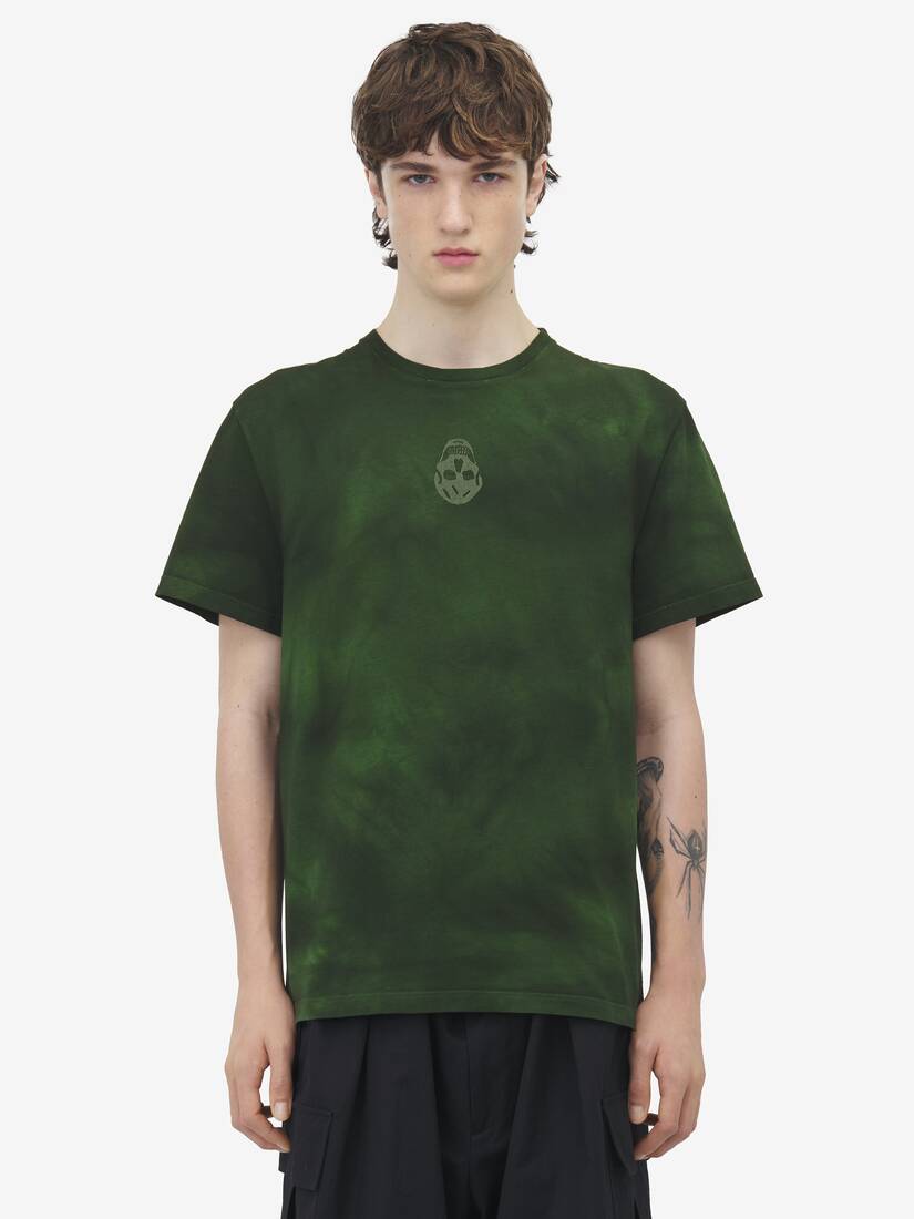 T-shirt tinta variegata