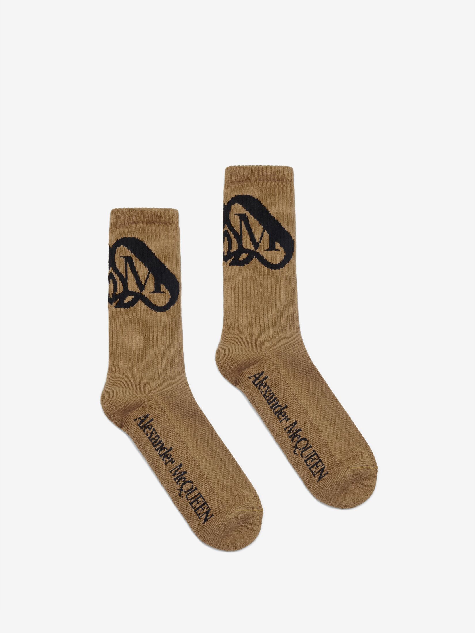 Socken mit Siegellogo