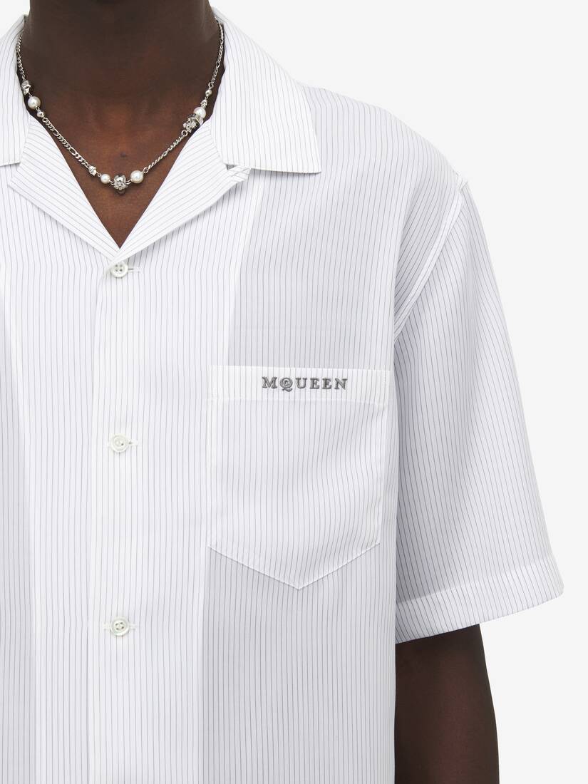 Camicia hawaiana a righe