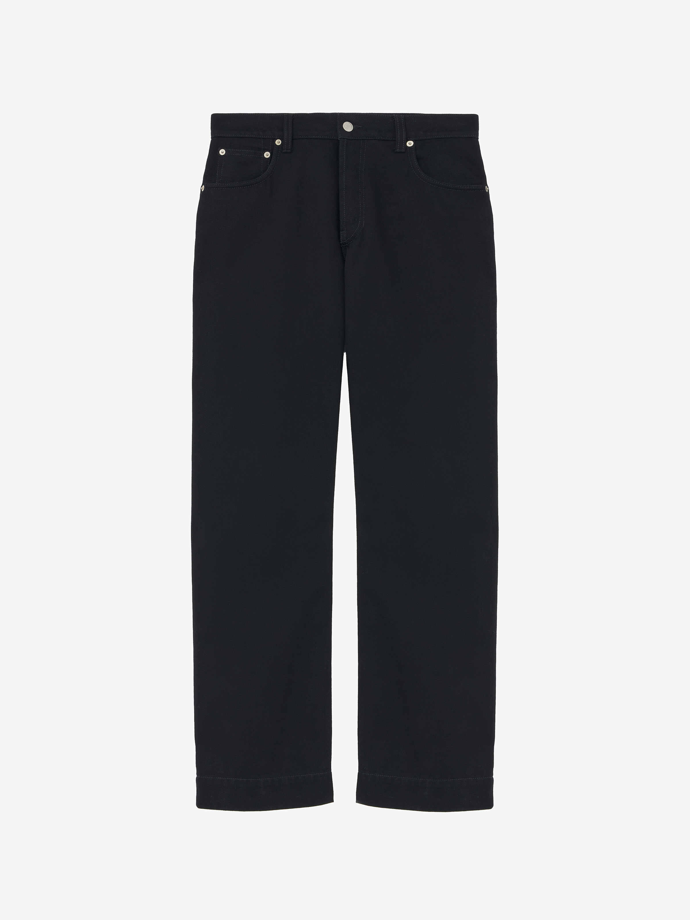 Wide Leg Denim Jeans