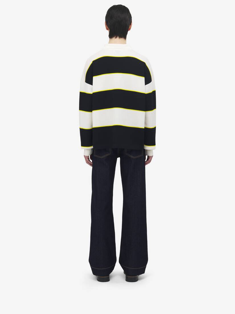Rugby Stripe Polo Shirt