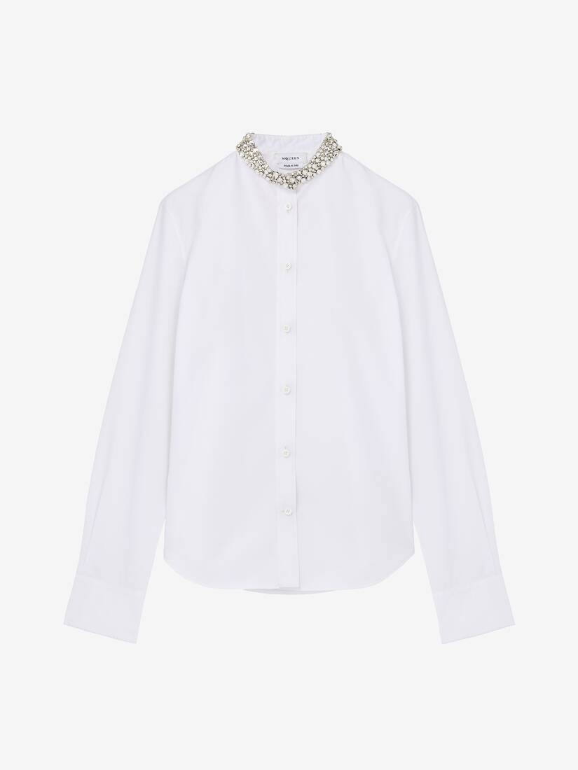 Crystal Embroidery Shirt