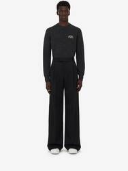 Pleated Baggy Trousers