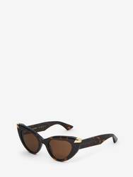 Punk Rivet Cat-eye Sunglasses