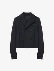 Wool Felt Peacoat