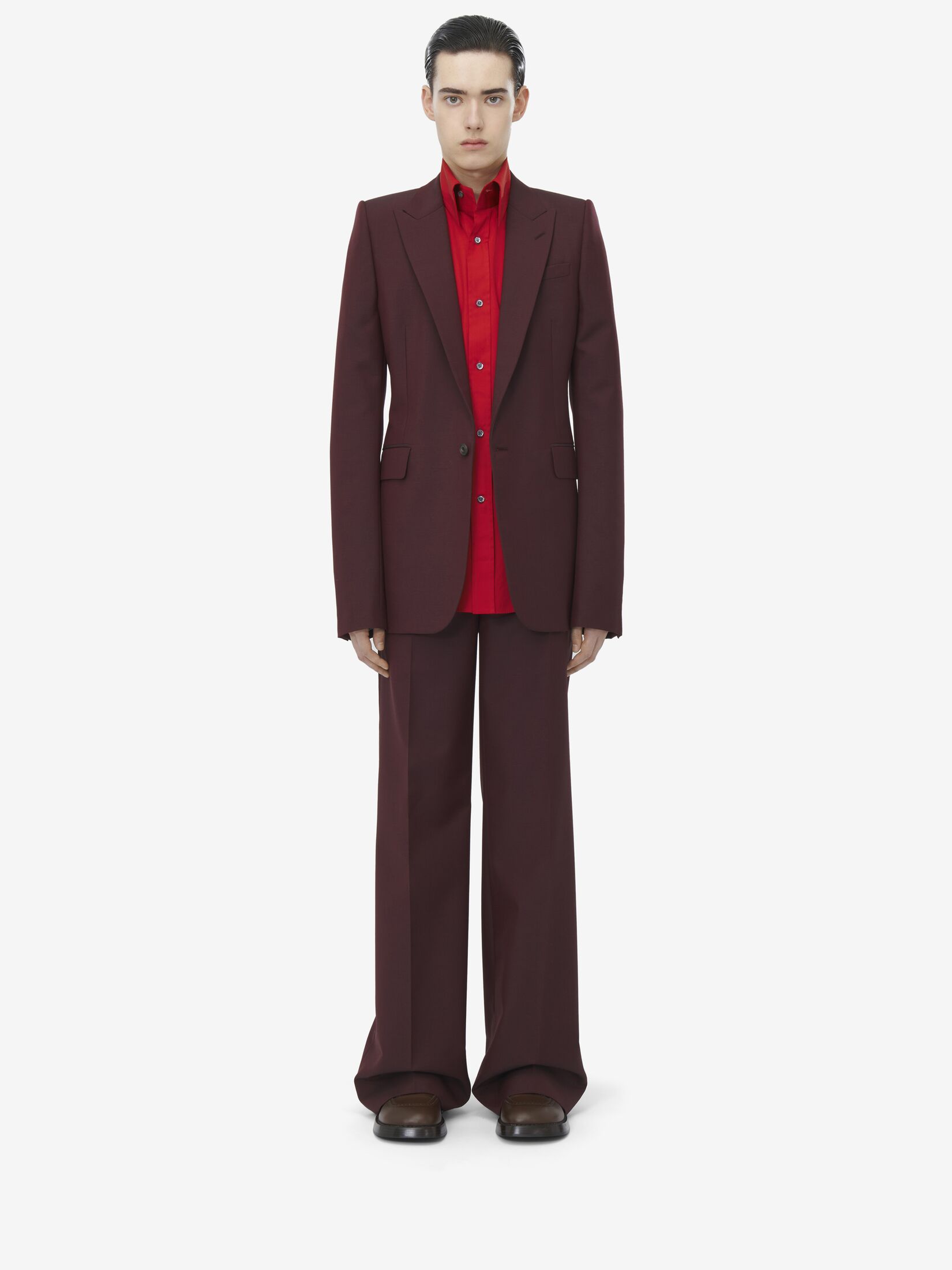 Alexander Mcqueen Men Harrington Cropped Jacket