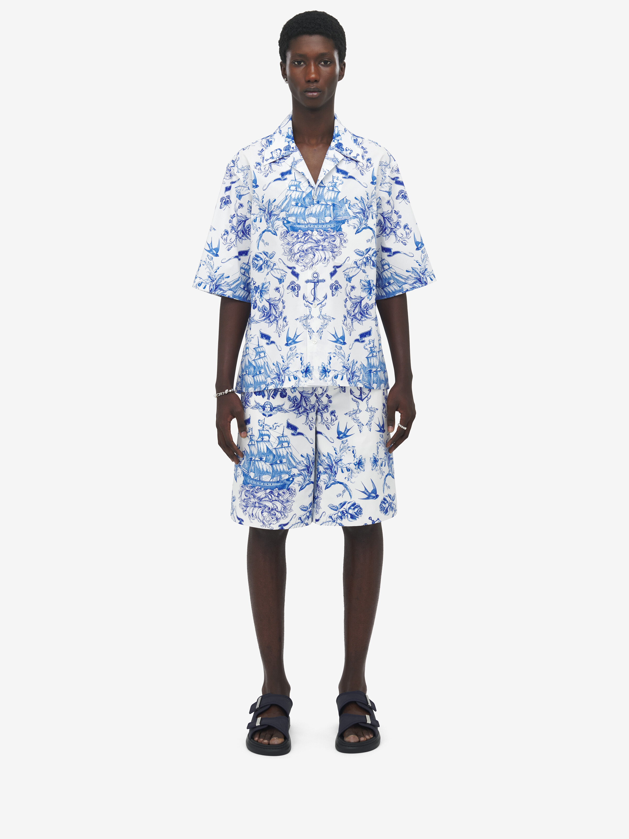 Sailor Tattoo Hawaiian Shirt