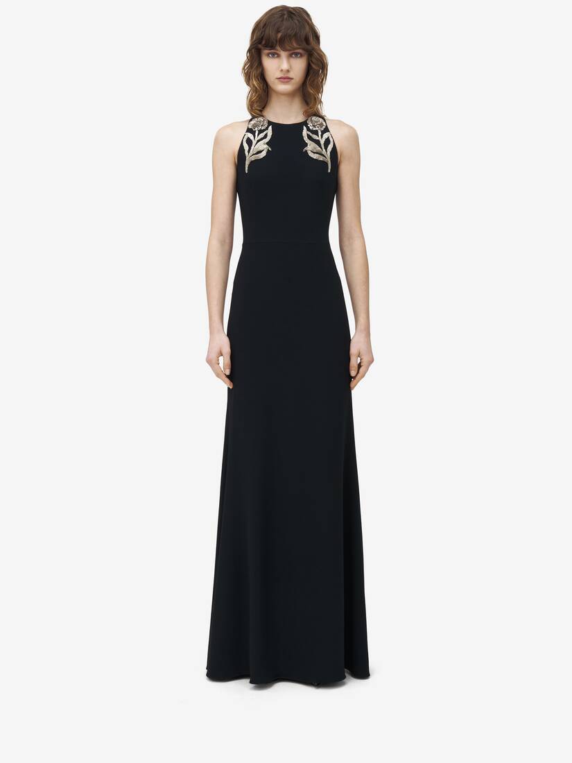 Embellished Evening Dress