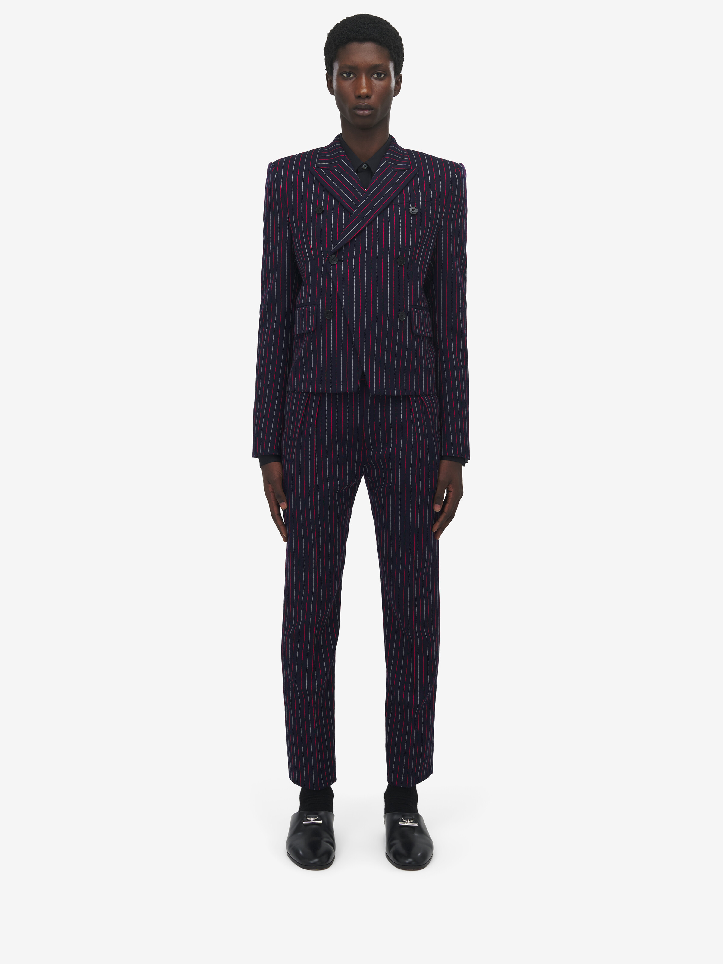 Gekürzte Jacke mit Boat Stripe-Motiv