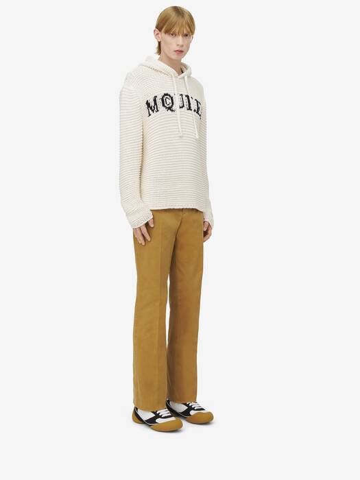 パーカー・フーディ ALEXANDER MCQUEEN Men Sweater 829321Q1BDL 9009 Beige Small-829321Q1BDL9009_F.jpg?v=2